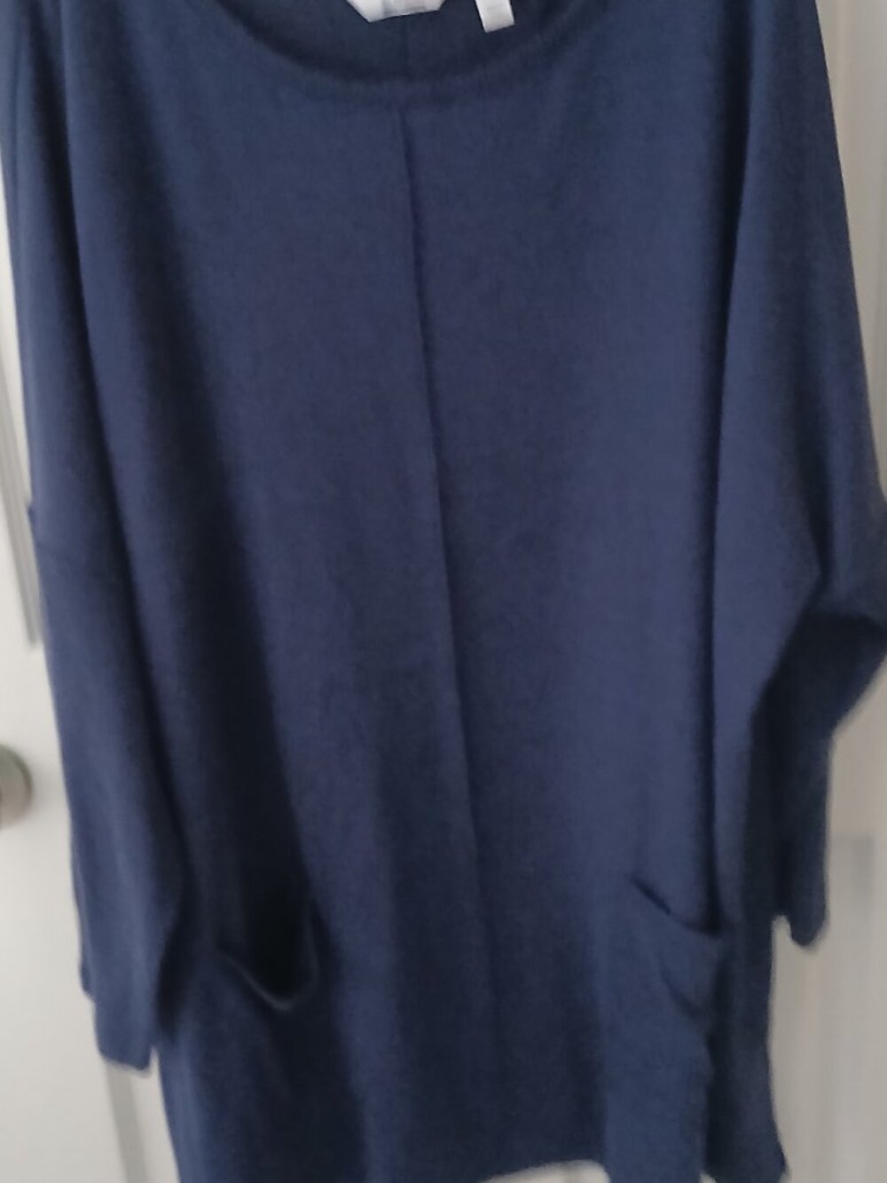 Denim & Co. Heavenly Jersey Regular Relaxed Fit Boatneck Tunic